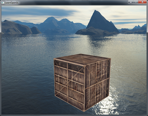 Image de la skybox dans une scène OpenGL