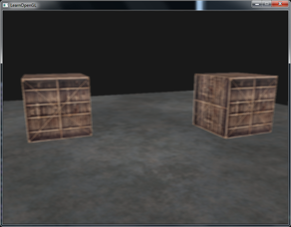 Post-traitement d'une scène OpenGL 3D pour floutter le rendu